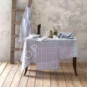 MBULESE TAVOLINE 100% PAMBUK "GESSO" - 150X220CM