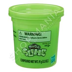 HASBRO - SLIME +3VJEC "PLAY-DOH SLIME SINGLE CAN GREEN" - 5010993671441