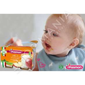 PLASMON - KOS FRUTASH ME MOLLE - 2 x 120G, +6 MUAJ