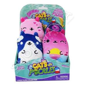 MACE PREJ PELLUSHI "PLUSH CATS VS. PICKLES THEMED SWIMMY", +4 VJEC