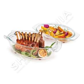 TESCOMA - TAVE PJEKJE QELQI OVALE ME KAPAK 35X21CM "GRANDCHEF" - 8595028401202