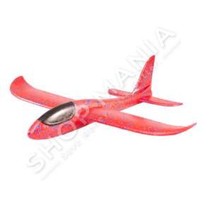 COMIC AND ONLINE GAMES - AEROPLAN LODER +3VJEC "HAND THROWING AIRPLANE TOY RED 48CM" - 8606010985621