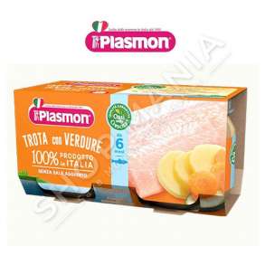 PLASMON - PESHK TROFTE ME PERIME "TE HOMOGJENIZUARA" - 2 x 80G, +6 MUAJ