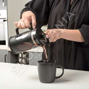 NAVA - BERESE CAJI DHE KAFE ME PISTON "MISTY" - 600ML