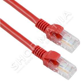 SBOX - KABELL RRJETI UTP CAT 5E 0.5M RED - UTP-05R