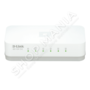 D-LINK - SWITCH ME 5 PORTA 10/100 MBPS - GO-SW-5E/E