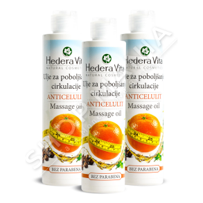 HEDERA VITA - VAJ MASAZHI KUNDER CELULITIT "ANTI CELLULITE MASSAGE OIL" - BH-17
