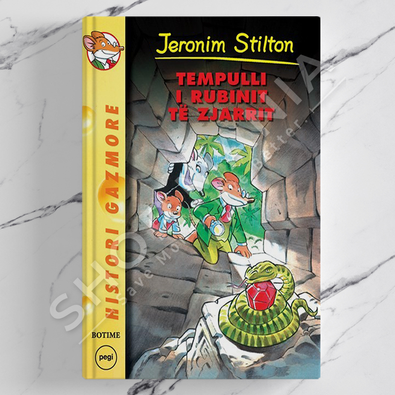 PEGI - TEMPULLI I RUBINIT TE ZJARRIT - JERONIM STILTON (ELISABETTA DAMI)