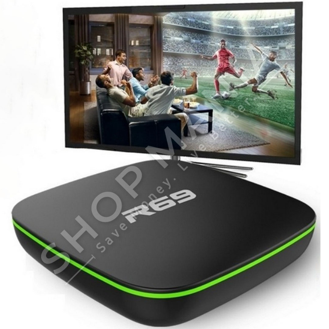 ANDROID BOX 4K ULTRA HD SMART TV "R69" - 2GB RAM
