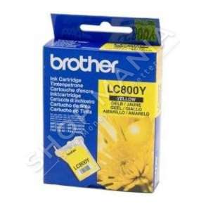 BROTHER - KARTUÇË ME BOJË NGJYRË E VERDHË LC-800Y DERI NË 400 FAQE
