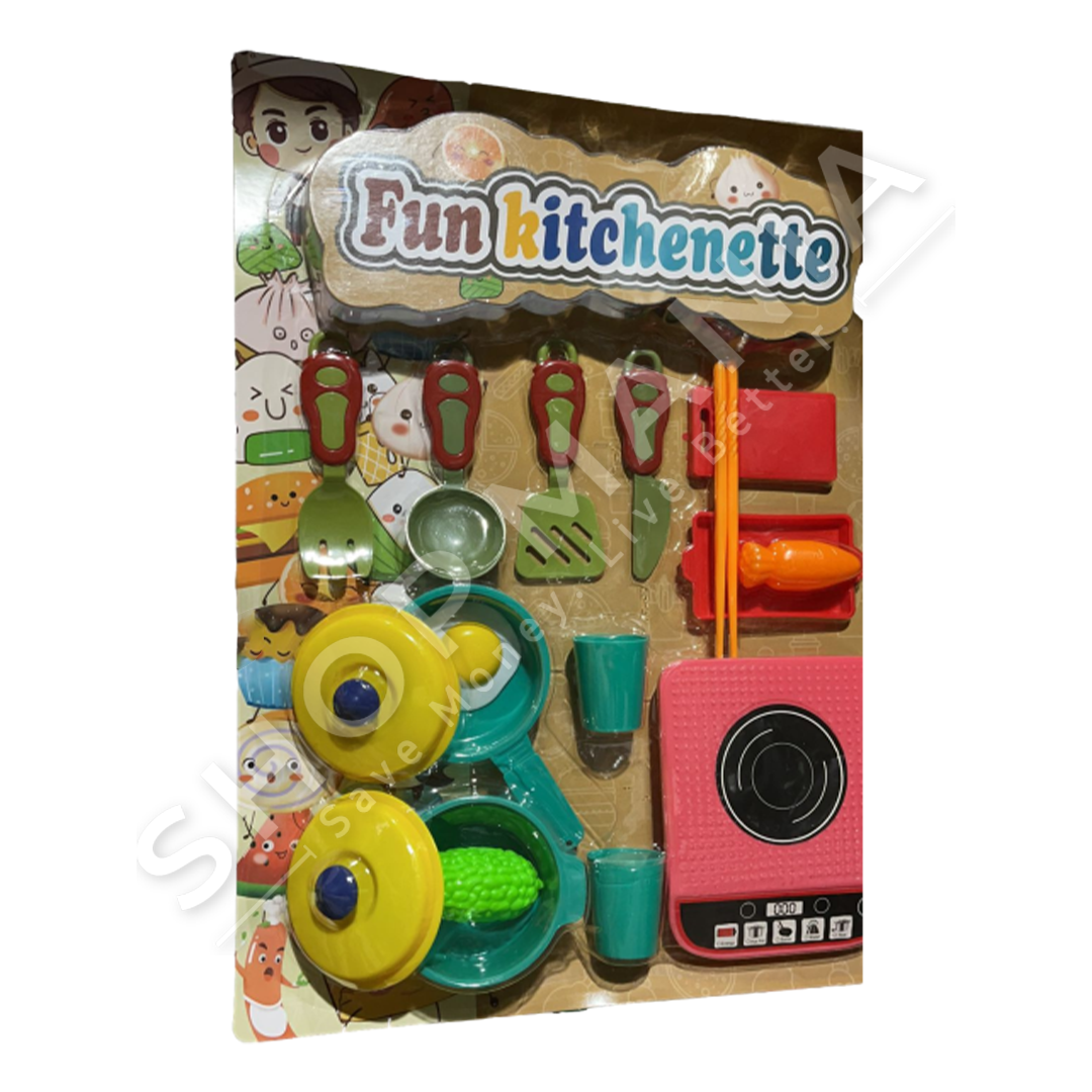 SET ME AKSESORE KUZHINE +3VJEC "FUN KITCHENETTE"