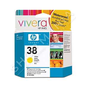 HP - KARTUÇË ME BOJË NGJYRË E VERDHË C9417A 38 27ML KARTUÇË ME BOJË