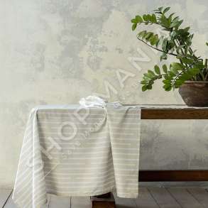 MBULESE TAVOLINE 100% PAMBUK "EVENNESS" - 150x190CM