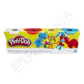 HASBRO - SET ME 4 PLASTELINA +2VJEC "PLAY-DOH CLASSIC COLOR 4 PACK" - 5010994947033