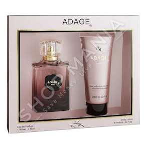 PARIS BLEU PARFUM - SET PARFUM + XHEL DUSHI PER FEMRA "ADAGE" - 90ML+100ML