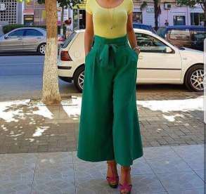 PANTALLONA ME RRIP TE GJERA DERI TE KYCI ALD-21