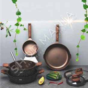 DSP - SET KUZHINE ME VESHJE GURI ME 2 TIGANE & 2 TENXHERE - CA002-B20