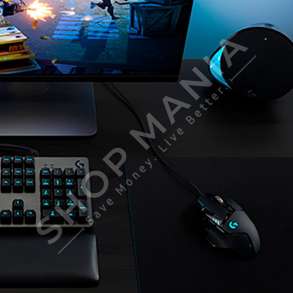 LOGITECH - MOUSE OPTIK "MOUSE GAMING LOGITECH G502 HERO HIGH PERFORMANCE" - 5099206080263