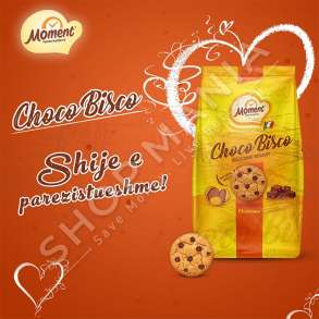 MOMENT CHOCO BISCO - BISKOTA ME COPA COKOLLATE - 300G