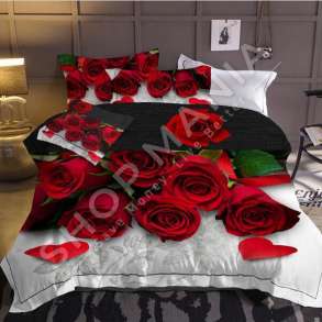 JORGAN TEK I BARDHE ME DIZENJO TRENDAFILI - 160x230CM