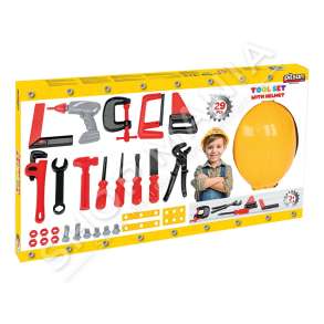 PILSAN - KUTI ME VEGLA PUNE & HELMETE +3VJEC "TOOL SET WITH HELMET" - 03-249