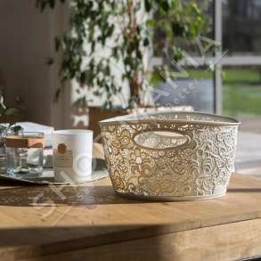 CURVER - SHPORTE ME DIZENJO "VICTORIA OFF WHITE" - 3253922205092