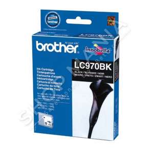 BROTHER - KARTUÇË ME BOJË NGJYRË E ZEZË LC970BK LC-970 DERI NË 350 FAQE
