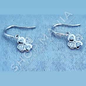 VATHE ARGJENDI ME GUR TE VEGJEL ZIRKONI "DIZAJN LULE"