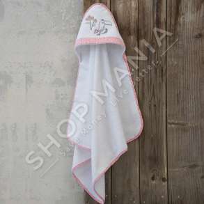 PESHQIR PER BEBE 100% PAMBUK "TOCO TOUCAN" (0-12M) - 75X75CM