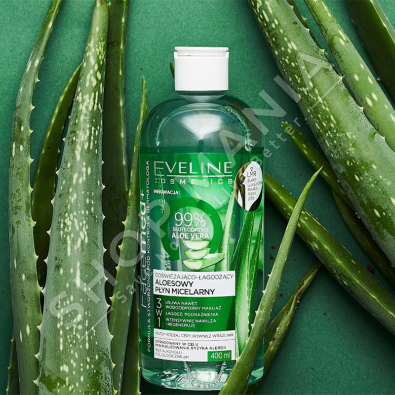 EVELINE COSMETICS - UJE MICELLAR ME ALOE VERA 400ml