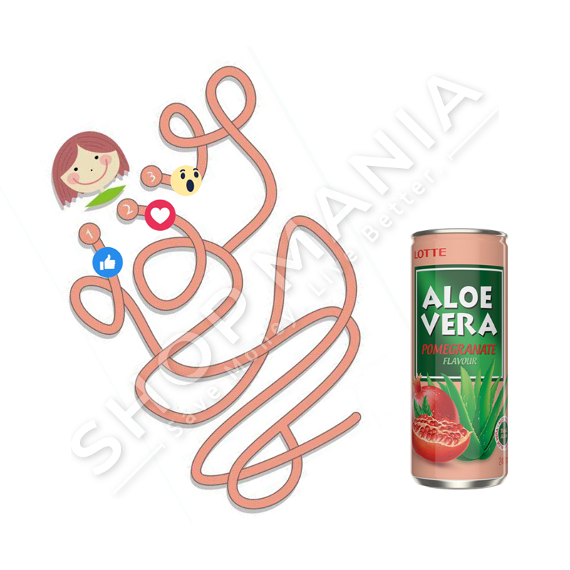 LOTTE - LENG ALOE VERA ME SHEGE - 240ML