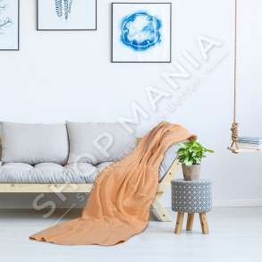 MBULESE KREVATI "LUX ORION" - PORTOKALLI E LEHTE, 155X200CM