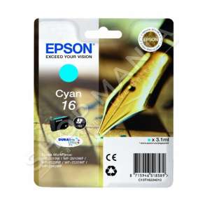 EPSON - KARTUÇE ME BOJE NGJYRE E KALTER C13T16224010 T1622 RRETH 165 FAQE 3.1ML STANDARD