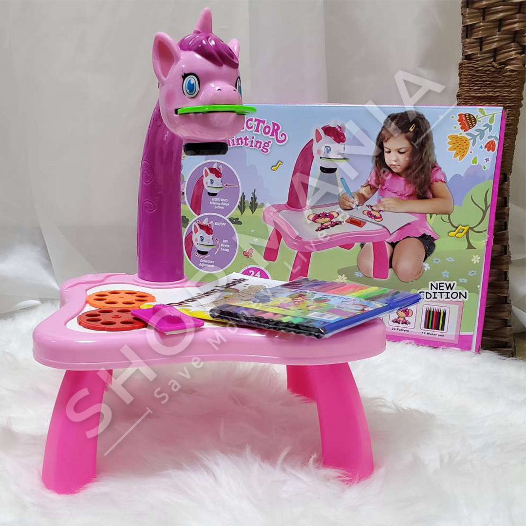 TAVOLINE ME PROJEKTOR VIZATIMI PER FEMIJE +3 VJEC