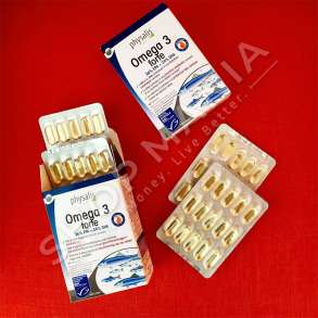 PHYSALIS - SUPLEMENT QE NDIHMON NE MIRE-FUNKSIONIMIN E ZEMRES/TRURIT DHE MBROJTJEN E QELIZAVE TRUPORE NGA RADIKALET E LIRA "OMEGA 3 FORTE & VITAMINE E" - 60 KAPSULA