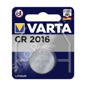 VARTA- BATERI LITHIUM ELECTRONICS CR 2016, 3V