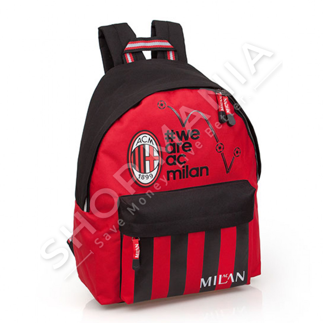 CANTE SHKOLLE "AC MILAN" - 33X15X43CM