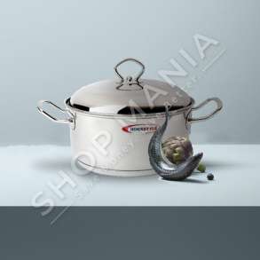 HOMESTYLE - TENXHERE INOKSI ME KAPAK - 20CM