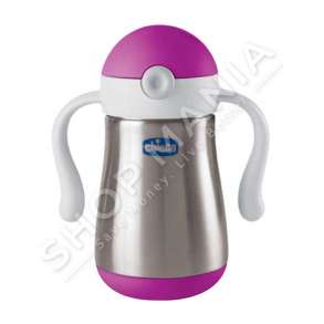 CHICCO - SHISHE UJI INOKSI ME DOREZA "ROZE"+18 MUAJ