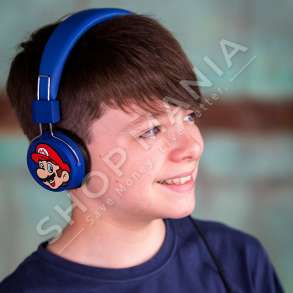 OTL - KUFJE ME MIKROFON PER FEMIJE +3VJEC "HEADPHONE OTL-SUPER MARIO PREMIUM TEEN HEADPHONES" - 5055371621748