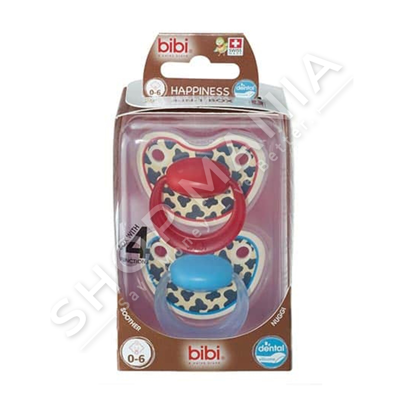 BIBI - BIBERON FALLCO SILIKONI DENTAL "TIGER SWISS - DUO PREMIUM" 0-6 MUAJSH