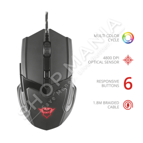 TRUST - MOUSE OPTIK GAMING I ZI "GXT101 GAV"