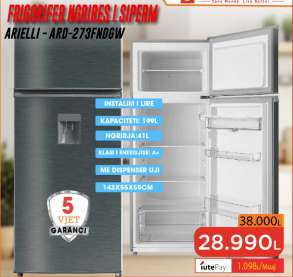 ARIELLI - FRIGORIFER NGRIRES I SIPERM ARD273FNDGW - IPPF