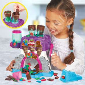 HASBRO - FABRIKE EMBELSIRASH +3VJEC "PLAYDOH KITCHEN CREATIONS CANDY DELIGHT PLAYSET" - 5010993727018
