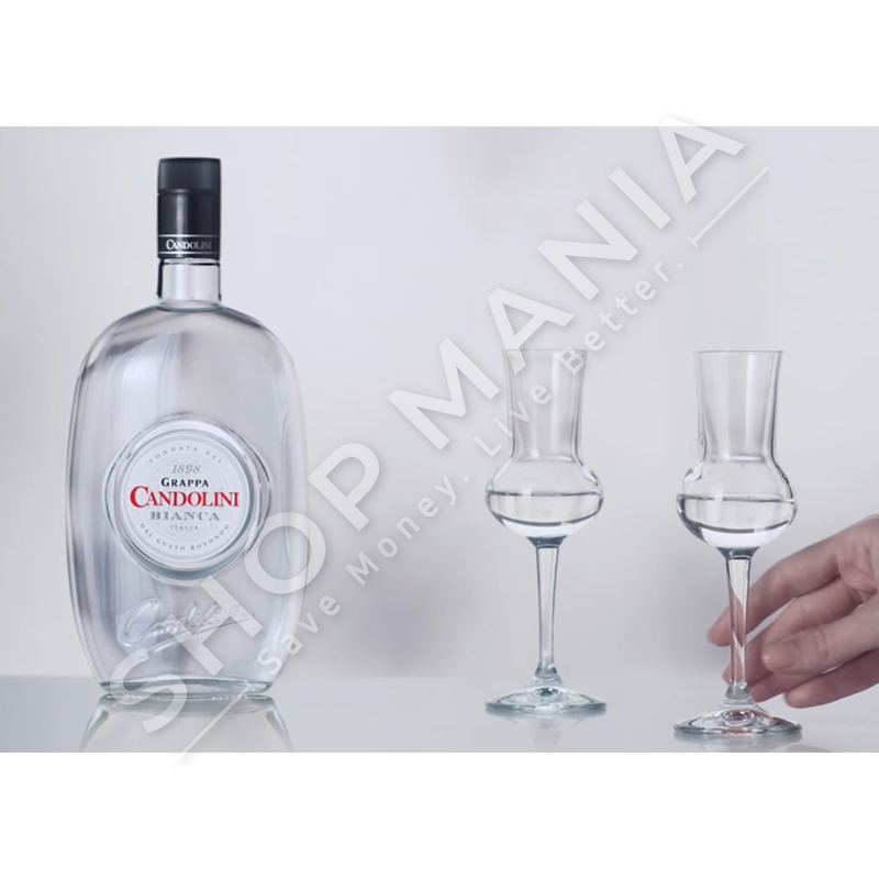 CANDOLINI - GRAPPA BIANCA - 700ML, 40% VOL.
