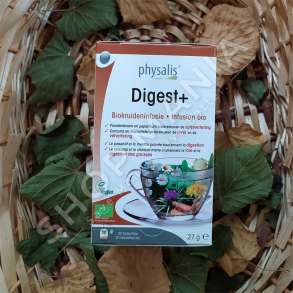 PHYSALIS - CAJ/INFUSION 100% BIMOR QE NDIHMON APARATIN E TRETJES "DIGEST+" - 20 BUSTINA