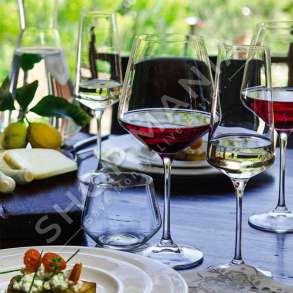 RCR - GOTE VERE "ARIA" - 460ML, 6 COPE