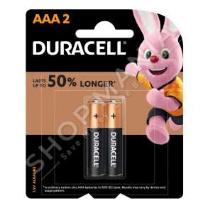 DURACELL - BATERI 2COPE AAA 9V - 050401002062