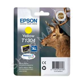 EPSON - KARTUÇË ME BOJË NGJYRË E VERDHË C13T13044010 T1304 RRETH 755 FAQE 10.1ML
