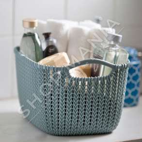 CURVER - SHPORTE 8L "KNIT MISTY BLUE" - 3253923974287